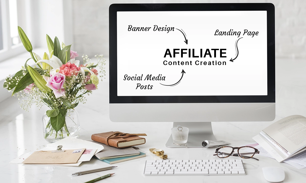 Get Affiliate Content Creation Service (Banners, social media posts, landing pages)