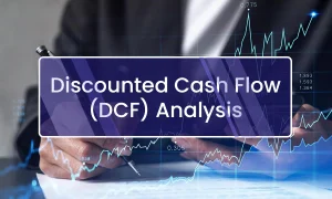 Discount Cash Flow (DCF) analysis service with text 'Discount Cash Flow (DCF) Analysis