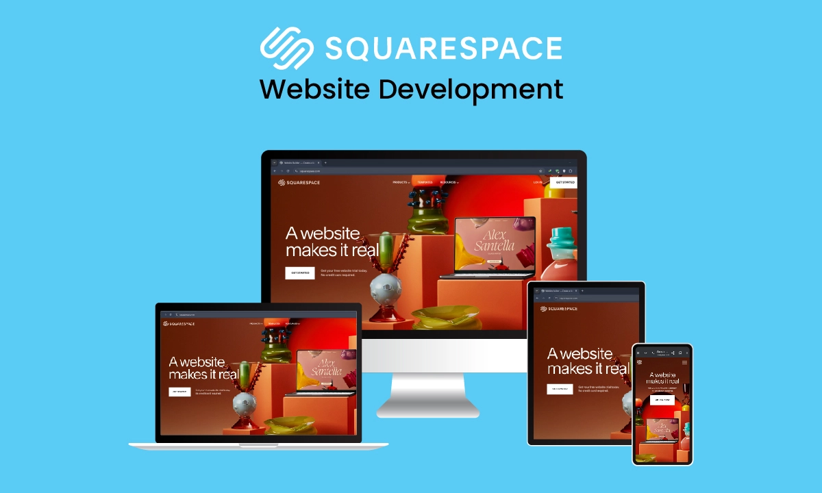 Get Squarespace Website Development Service