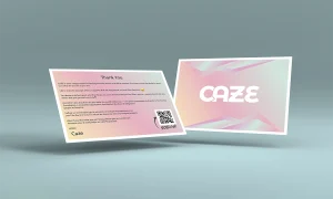 Get Product Insert (Thank You Card) Design Service